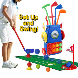 Complete Indoor & Outdoor Junior Golf Set