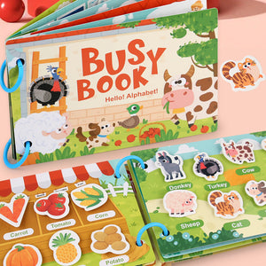 Early Education Busy Book and Puzzle