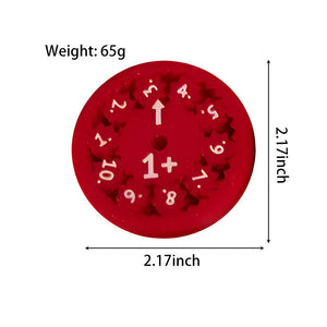 Silicone Digital Fingertip Gyroscope Toy for Thinking Development