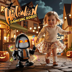 Dancing Skeleton Robot Toy with Music and Lights