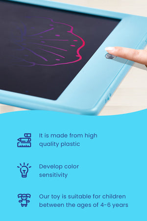 Tableta De Dibujo y Escritura LCD De Colores