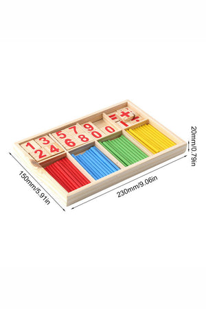 Math Wooden Counting Sticks