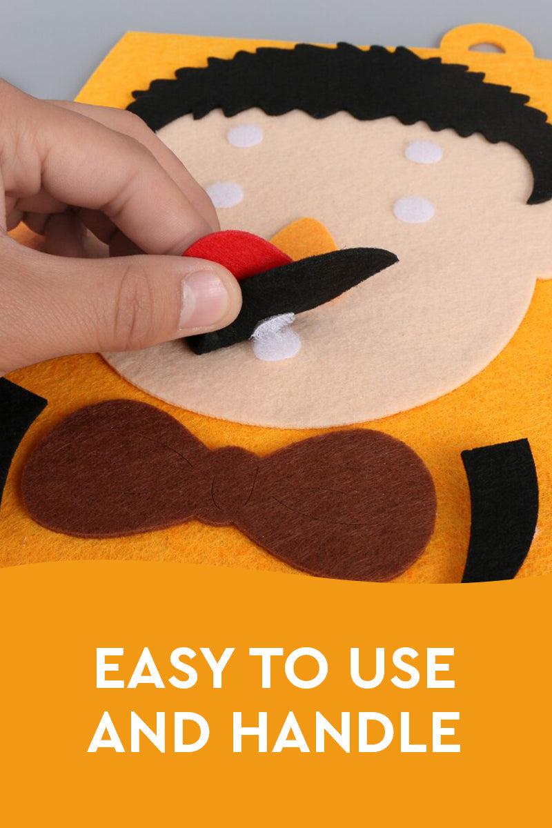 Kids Facial Expression Recognition DIY puzzle Board Set