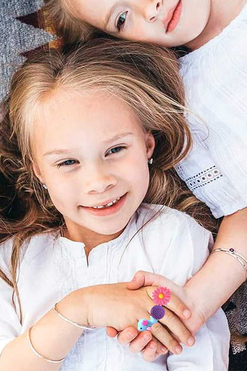 Little Princess Cartoon Ring Set