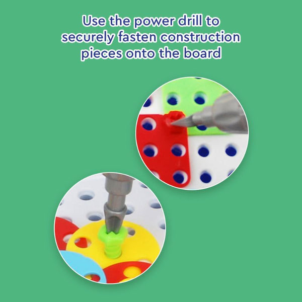 Drill-N-Build Interactive Board - Jugar y Descubrir