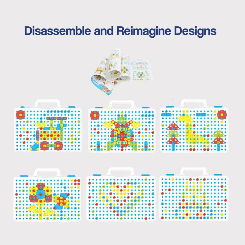 Interaktivní tabule Drill-N-Build