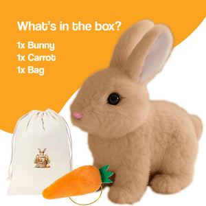 True-to-Life Interactive Bunny Pet (1+1 FREE)