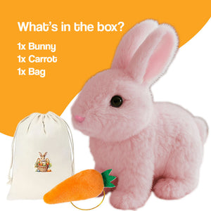 True-to-Life Interactive Bunny Pet (1+1 FREE)