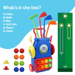 Complete Indoor & Outdoor Junior Golf Set