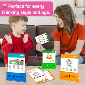 3-in-1 Logic and STEM Learning Puzzles