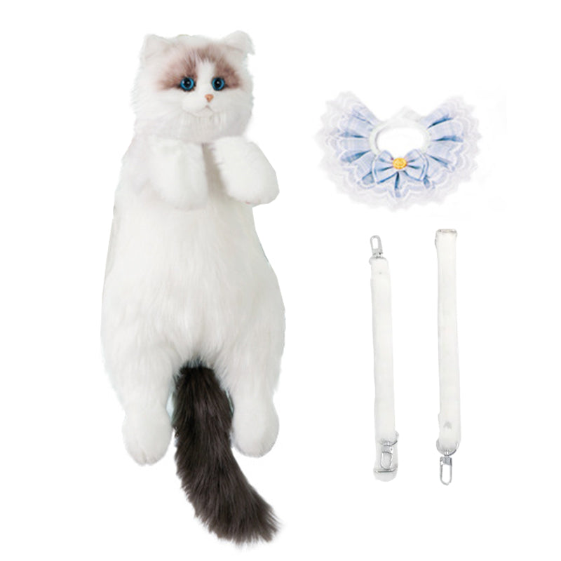 Ultra-Soft Snuggly Ragdoll Cat Backpack