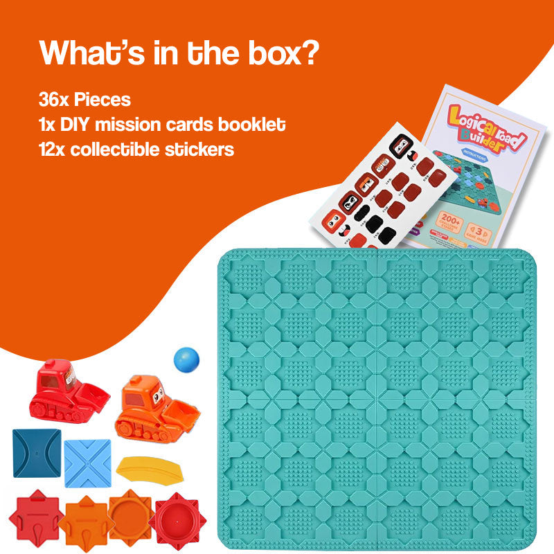 Build-A-Path Logic Puzzle with 118 Challenge Cards