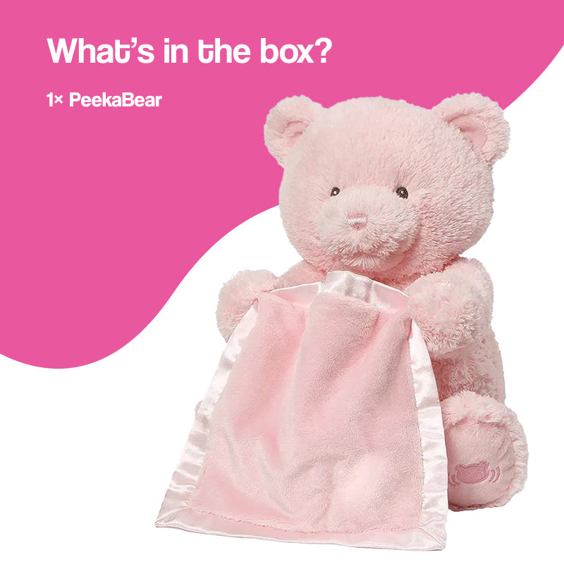 Peek-a-Bear Interactive Ultra-Soft Plush