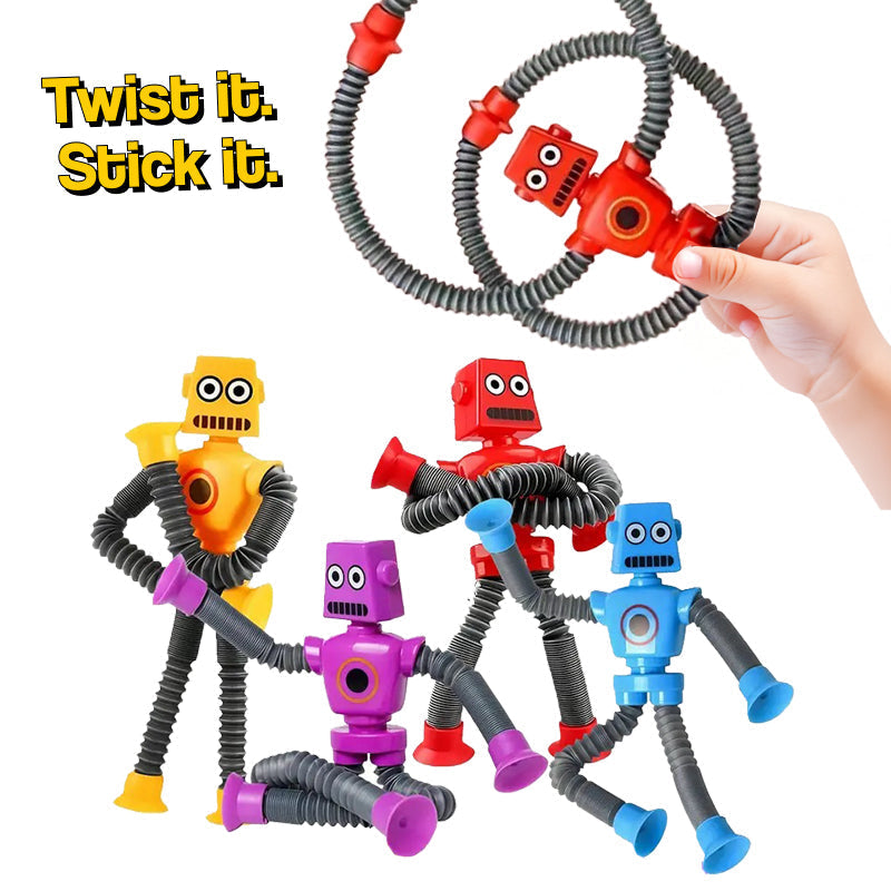 BendyBuddy Stick-Anywhere Fidget Toys