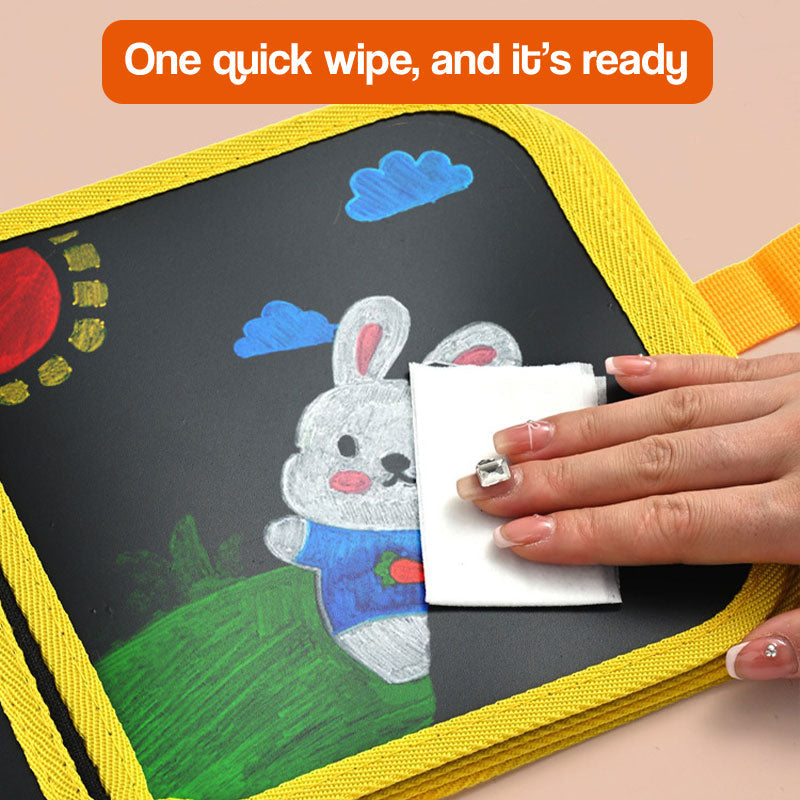MagicWipe Reusable Mess-Free Drawing Book