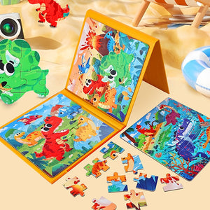 Advanced Magnetic Puzzle Book for Kids