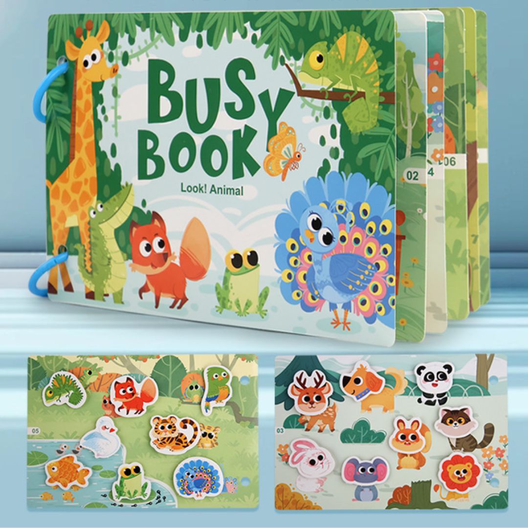 Early Education Busy Book and Puzzle