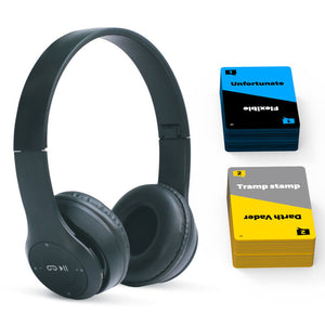 Lip Reading Party Interactive Game with Headphones