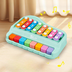 Kids Wooden Eight-Tone Percussion Xylophone Educational Toy