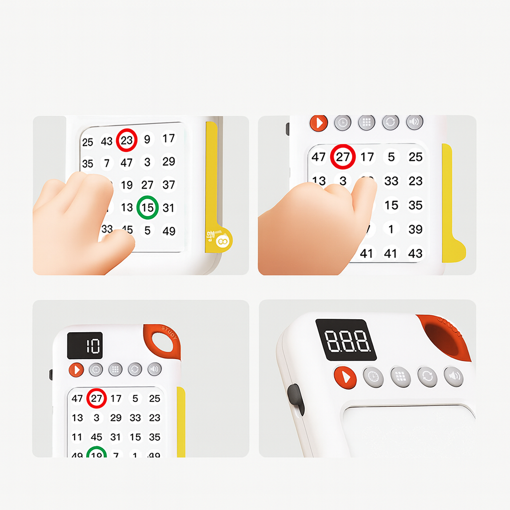 Schulte Grid Focus Training Machine for Kids
