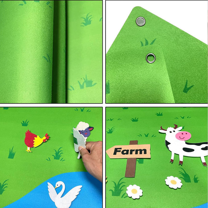 FarmPlay Velcro Learning Board Duo