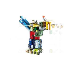 Digital Deformation Transforming Robot Building Blocks Toy