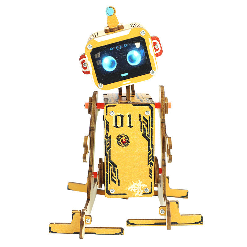 Voice-Controlled DIY Educational Robot Kit
