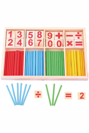 PALITOS DE MADERA PARA CONTAR