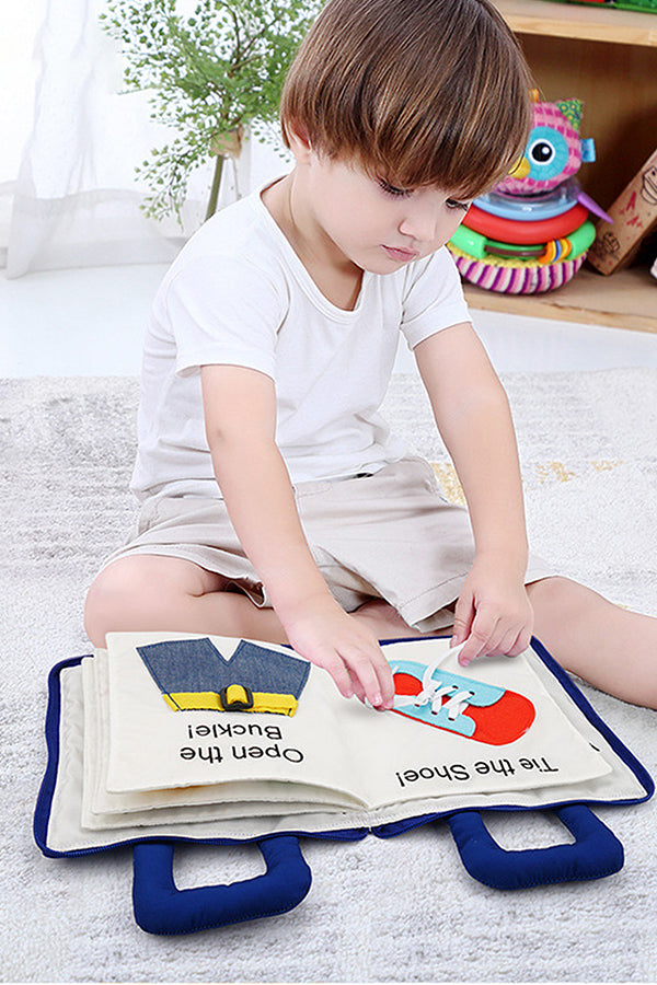 Moje první Montessori přenosná kniha zábavných aktivit