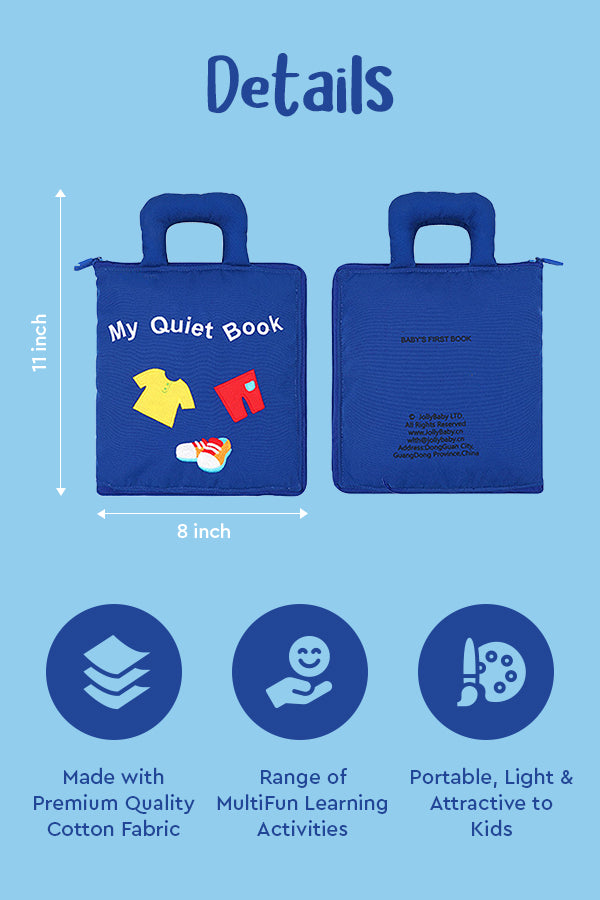 Moje první Montessori přenosná kniha zábavných aktivit