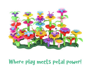 JUGUETES EDUCATIVOS PARA LA CONSTRUCCIÓN DE JARDÍNES DE FLORES