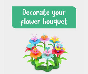 JUGUETES EDUCATIVOS PARA LA CONSTRUCCIÓN DE JARDÍNES DE FLORES