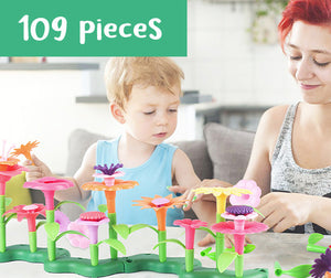 JUGUETES EDUCATIVOS PARA LA CONSTRUCCIÓN DE JARDÍNES DE FLORES