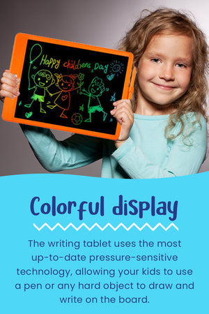 Tableta De Dibujo y Escritura LCD De Colores