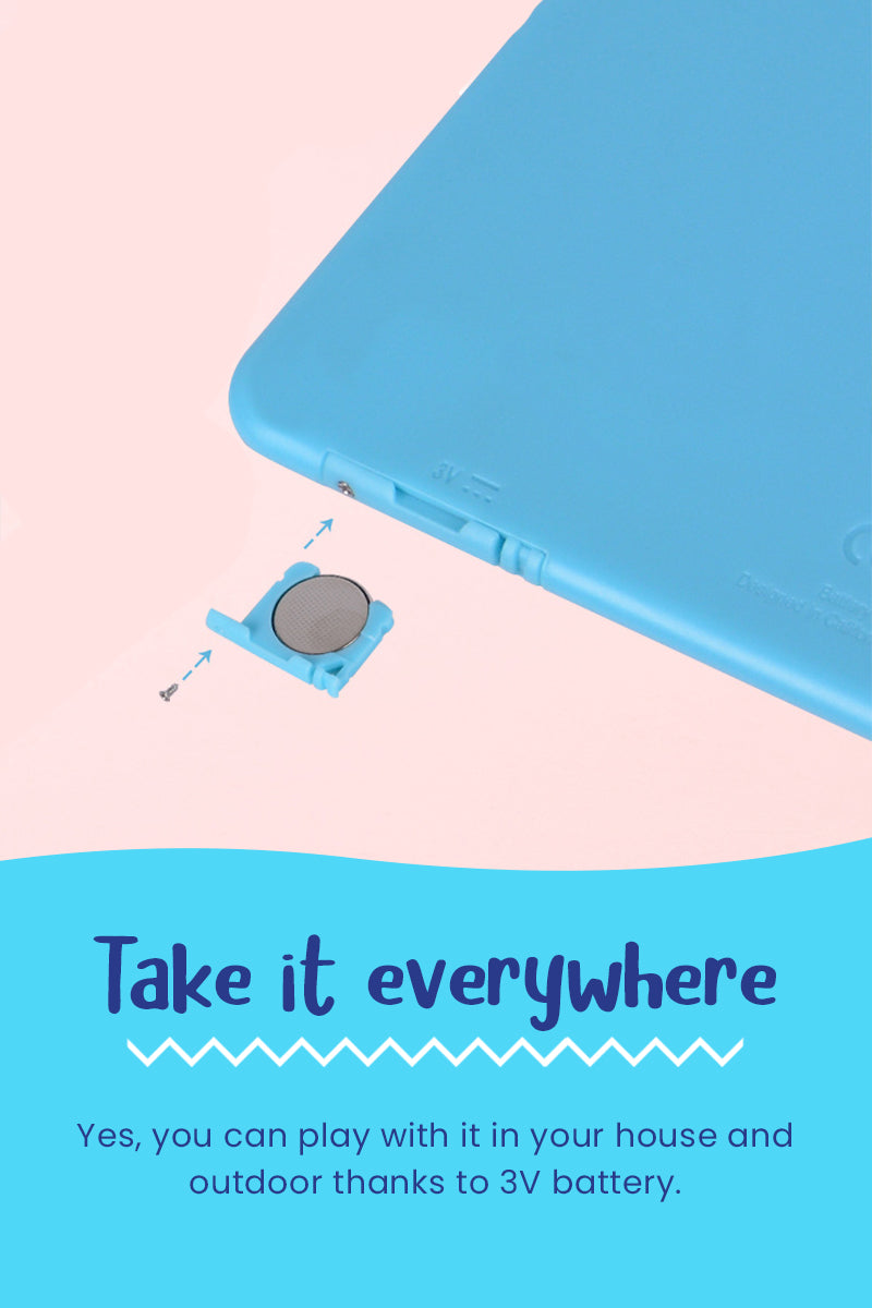 Tableta De Dibujo y Escritura LCD De Colores