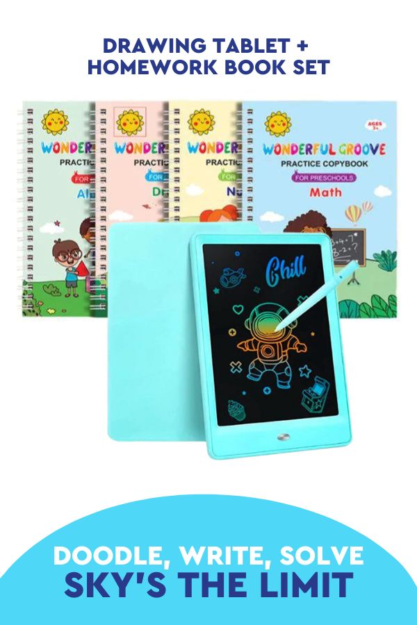 Tableta De Dibujo y Escritura LCD De Colores