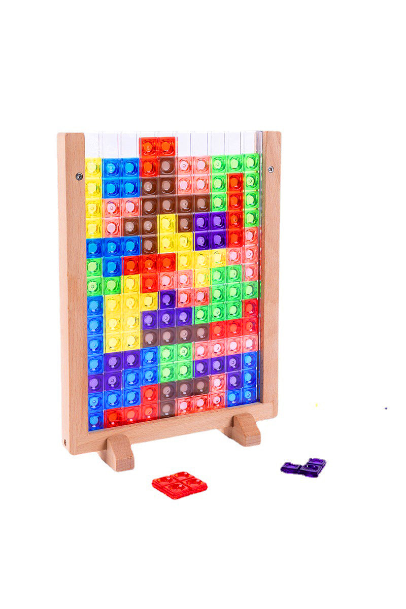 Juego de Puzzle Cognitivo de Formas Geométricas