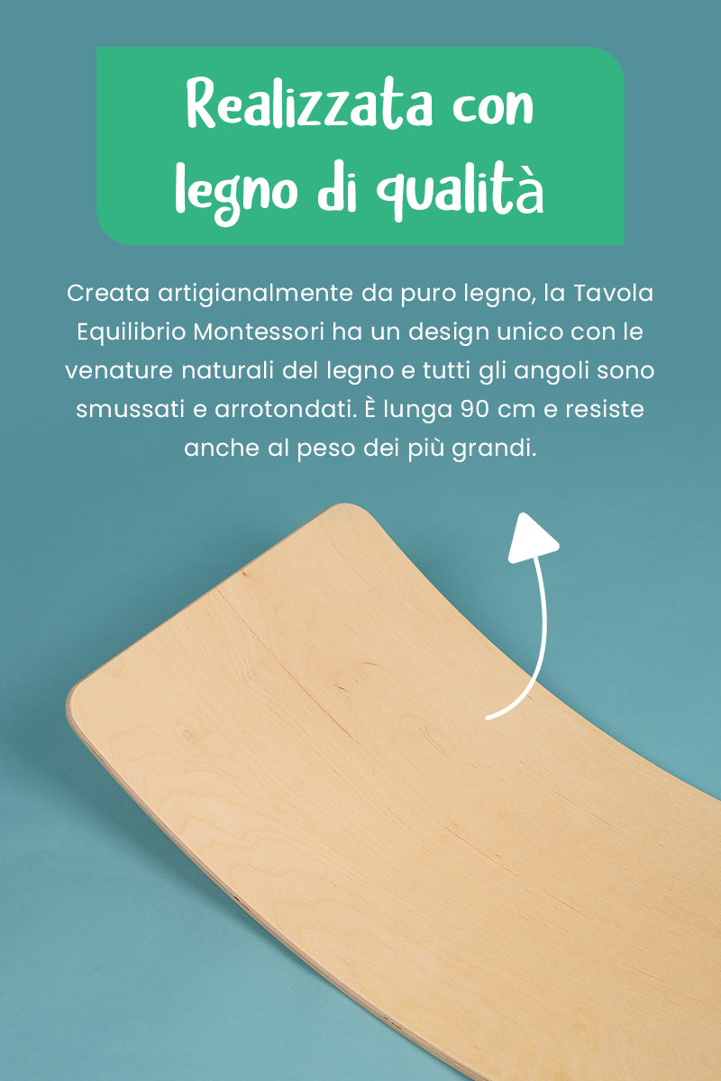 Tavola Equilibrio Montessori